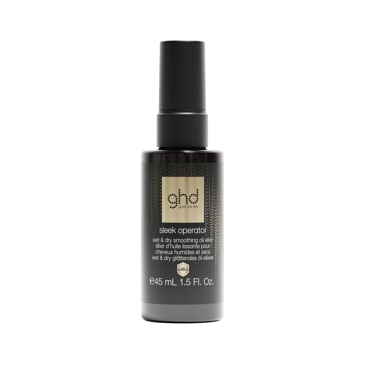 nuovo ghd sleek operator - olio per capelli bagnati e asciutti elisir levigante