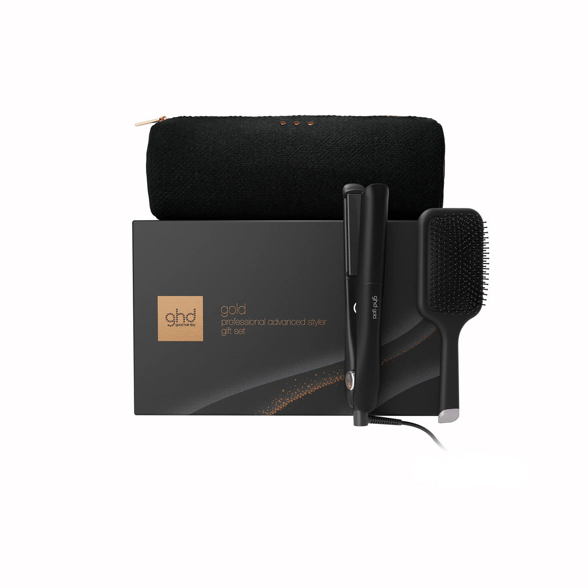 nuovo set regalo con piastra ghd gold (lamelle 26mm)