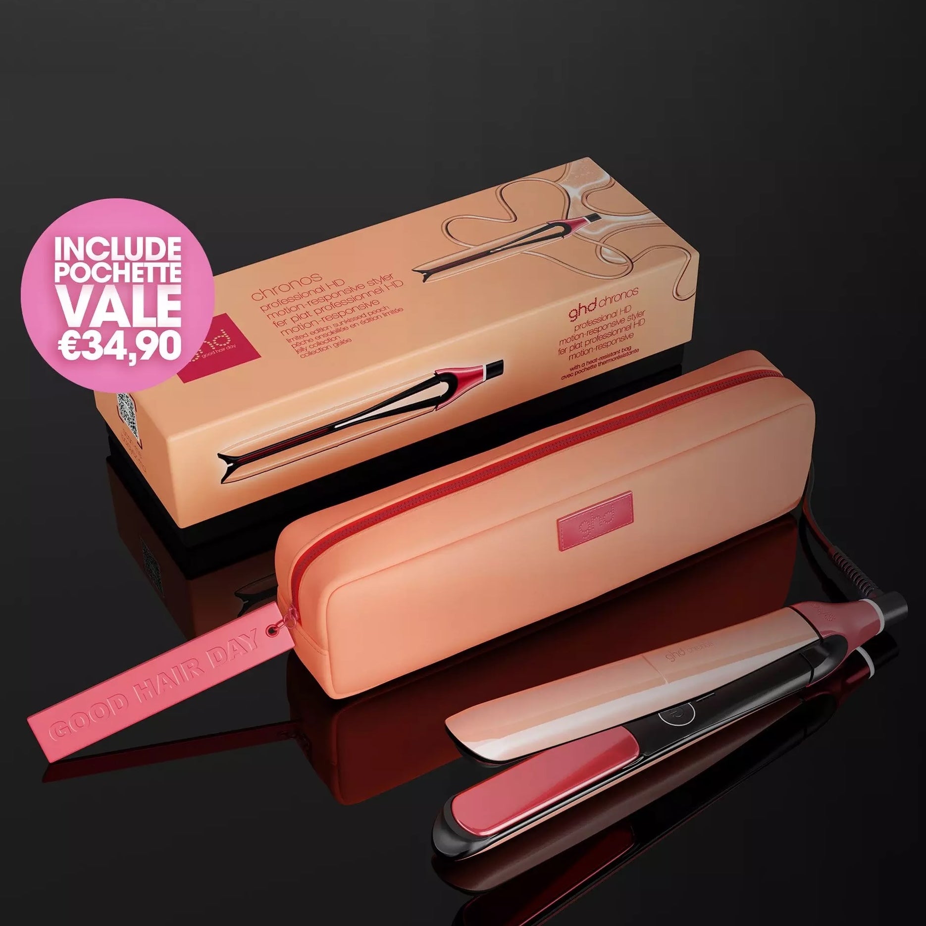 Ghd Chronos Jelly Limited Edition Sunkissed Peach
