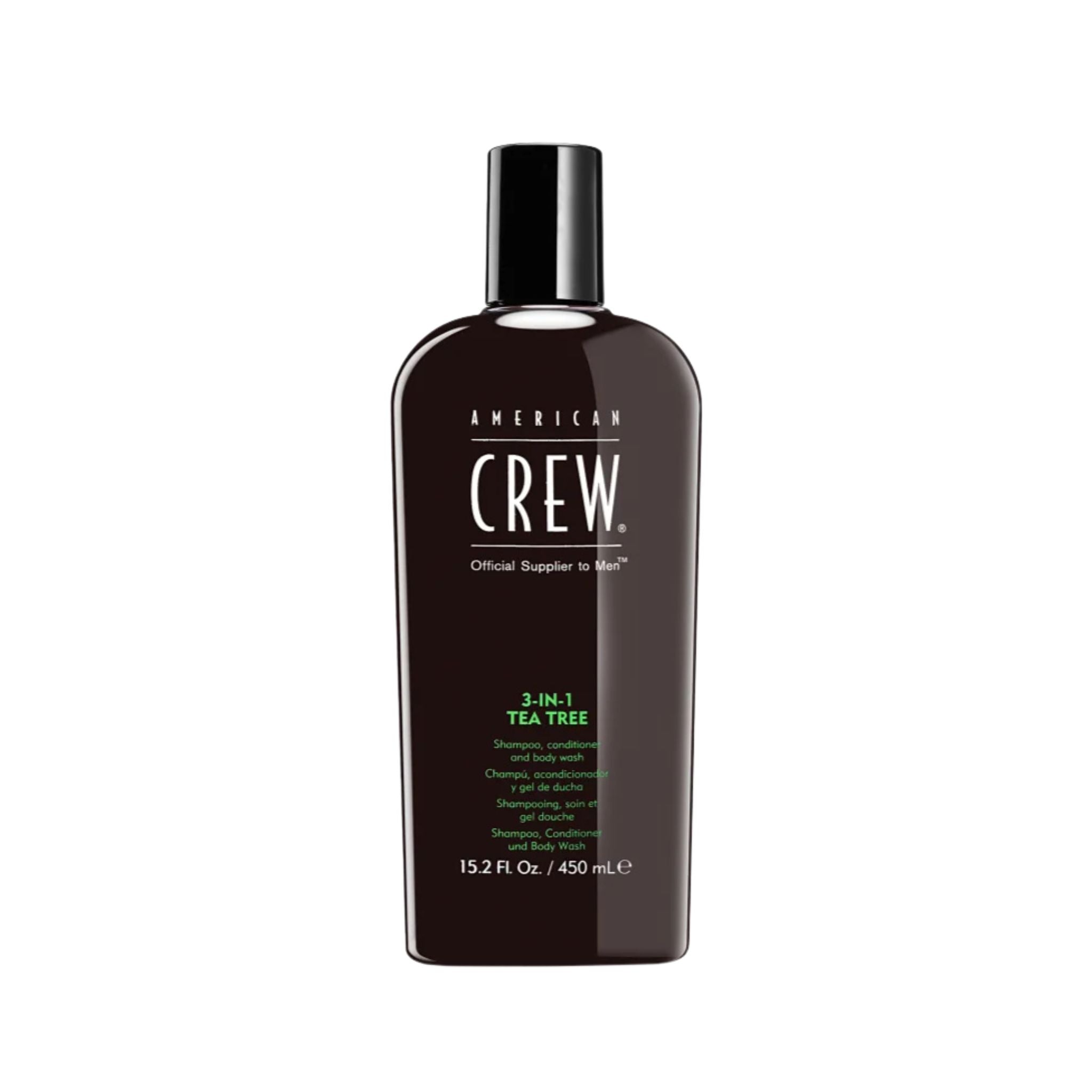 American Crew 3-in-1 Tea Tree Shampoo, Conditioner & Body Wash