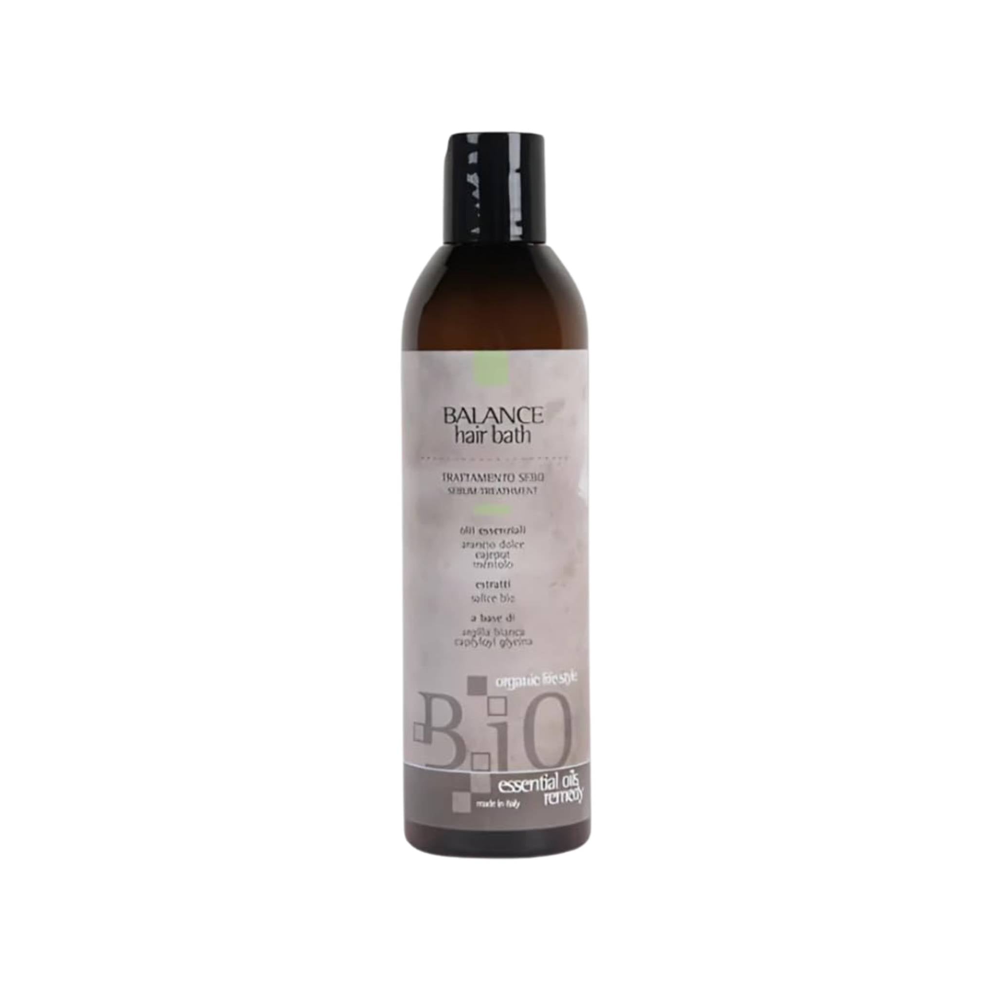B.iO Balance Hair Bath Shampoo Trattamento Capelli Grassi 250ml