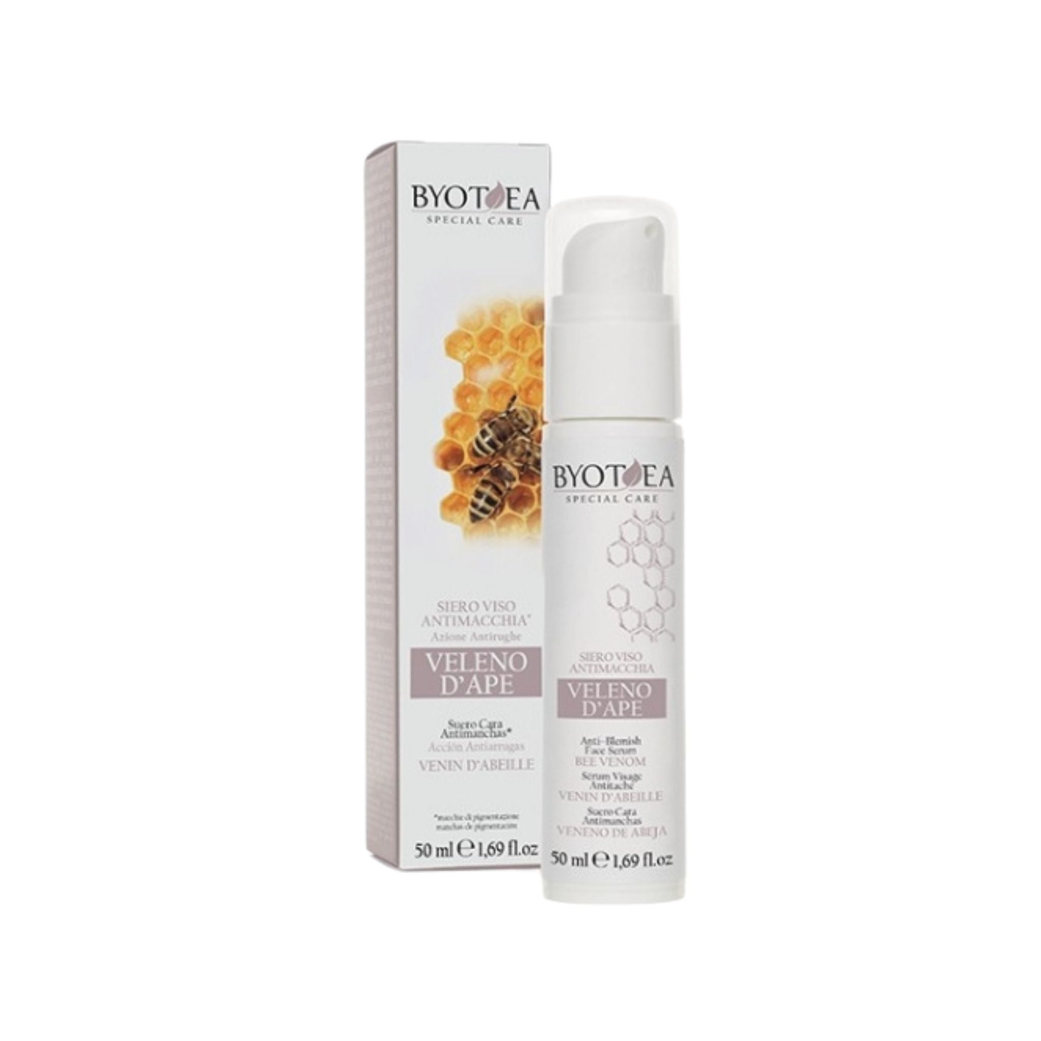Byotea Siero Viso Antimacchia Antirughe Veleno d'Ape - 50ml