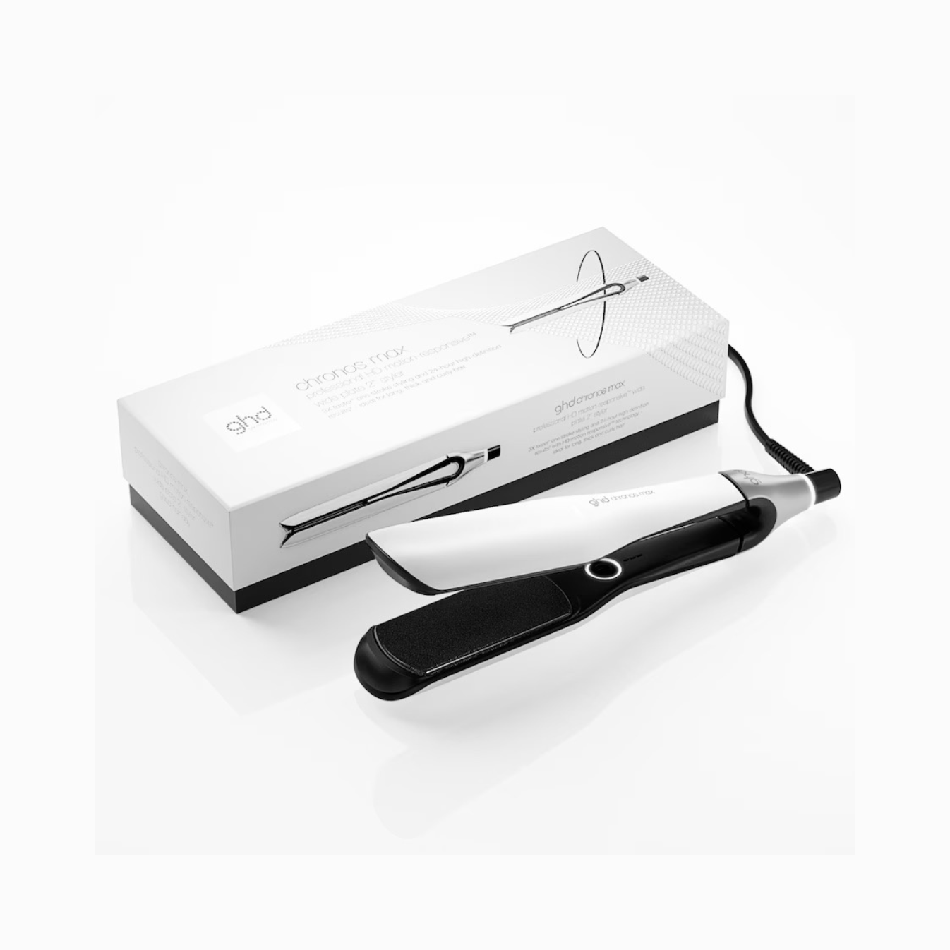 Ghd Chronos Max - piastra per capelli Bianca