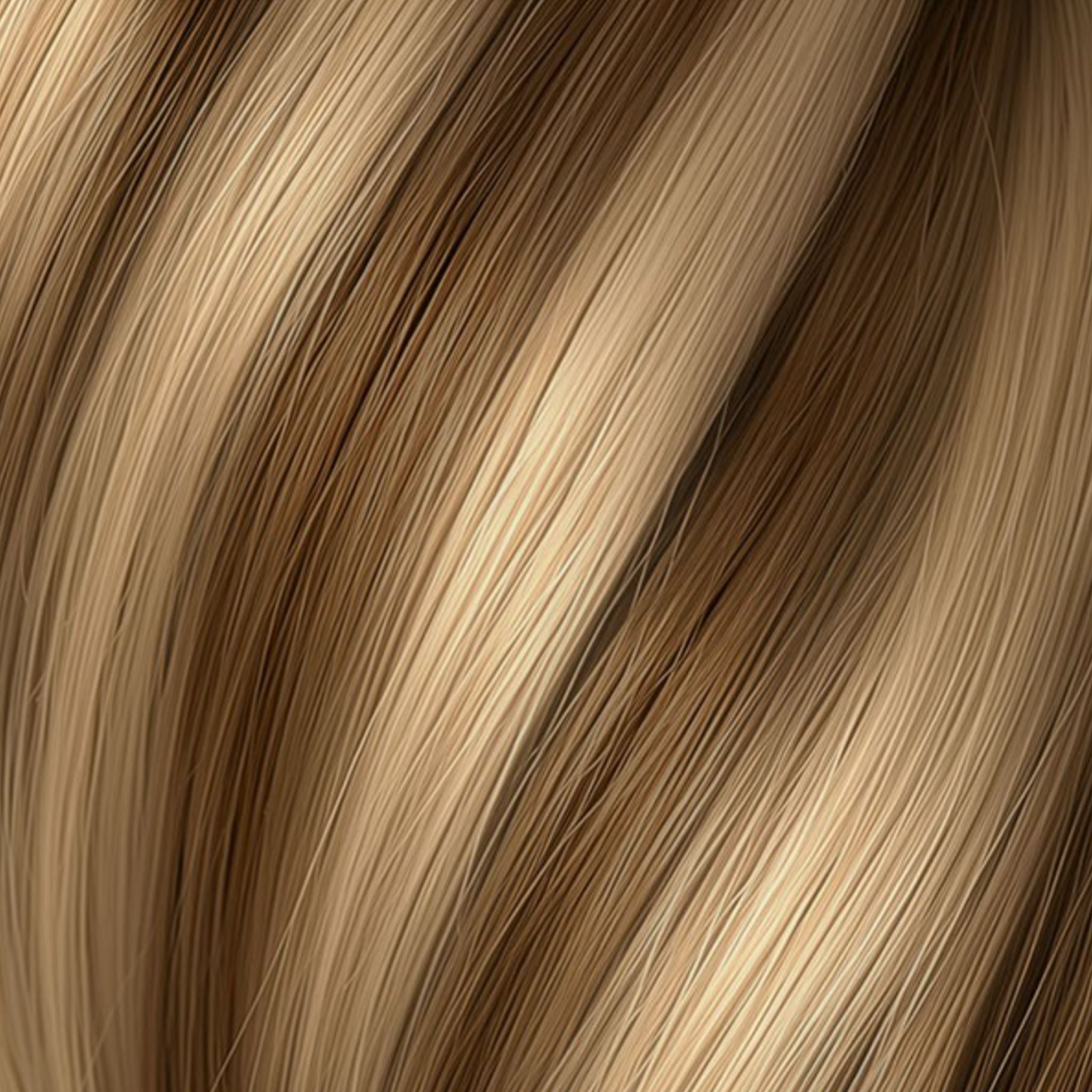 Ciocca Seiseta Keratin Fusion Classic 12/DB2. Meches Biondo Chiaro Dorato Rame / Biondo Dorato Chiaro 50/55cm - Extension Professionali per Capelli Cheratina