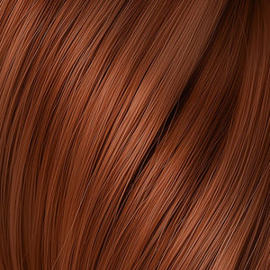Ciocca Seiseta Keratin Fusion Classic 130. Biondo Chiaro Rosso Rame 50/55 cm - Extension Professionali per Capelli Cheratina