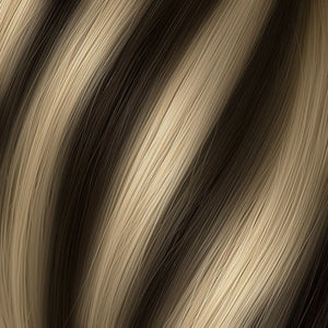 Ciocca Seiseta Keratin Fusion Classic 18/24. Meches Biondo / Biondo Cenere 50/55 cm - Extension Professionali per Capelli Cheratina