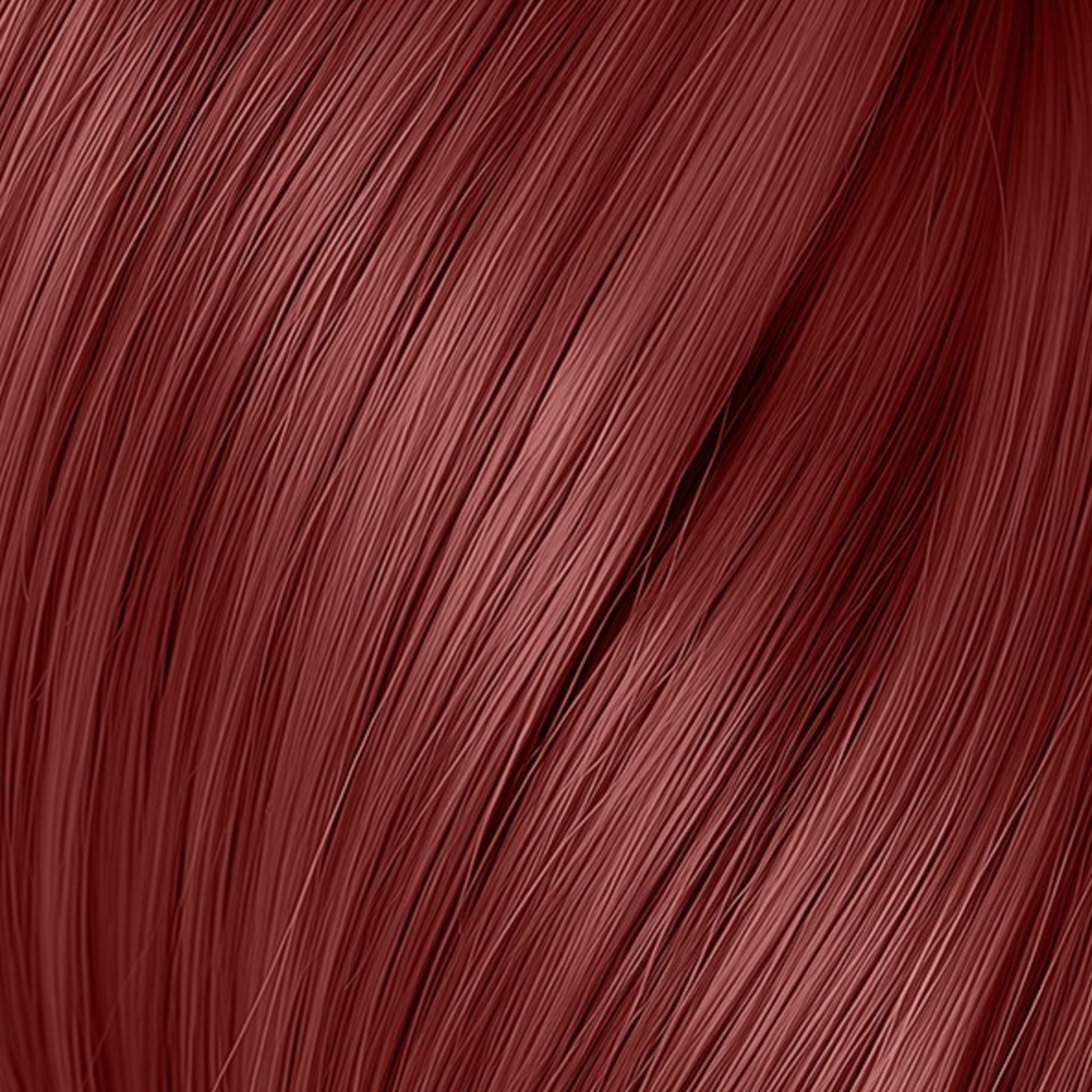 Ciocca Seiseta Keratin Fusion Classic Crazy Rosso/66. 50/55cm - Extension Professionali per Capelli Cheratina