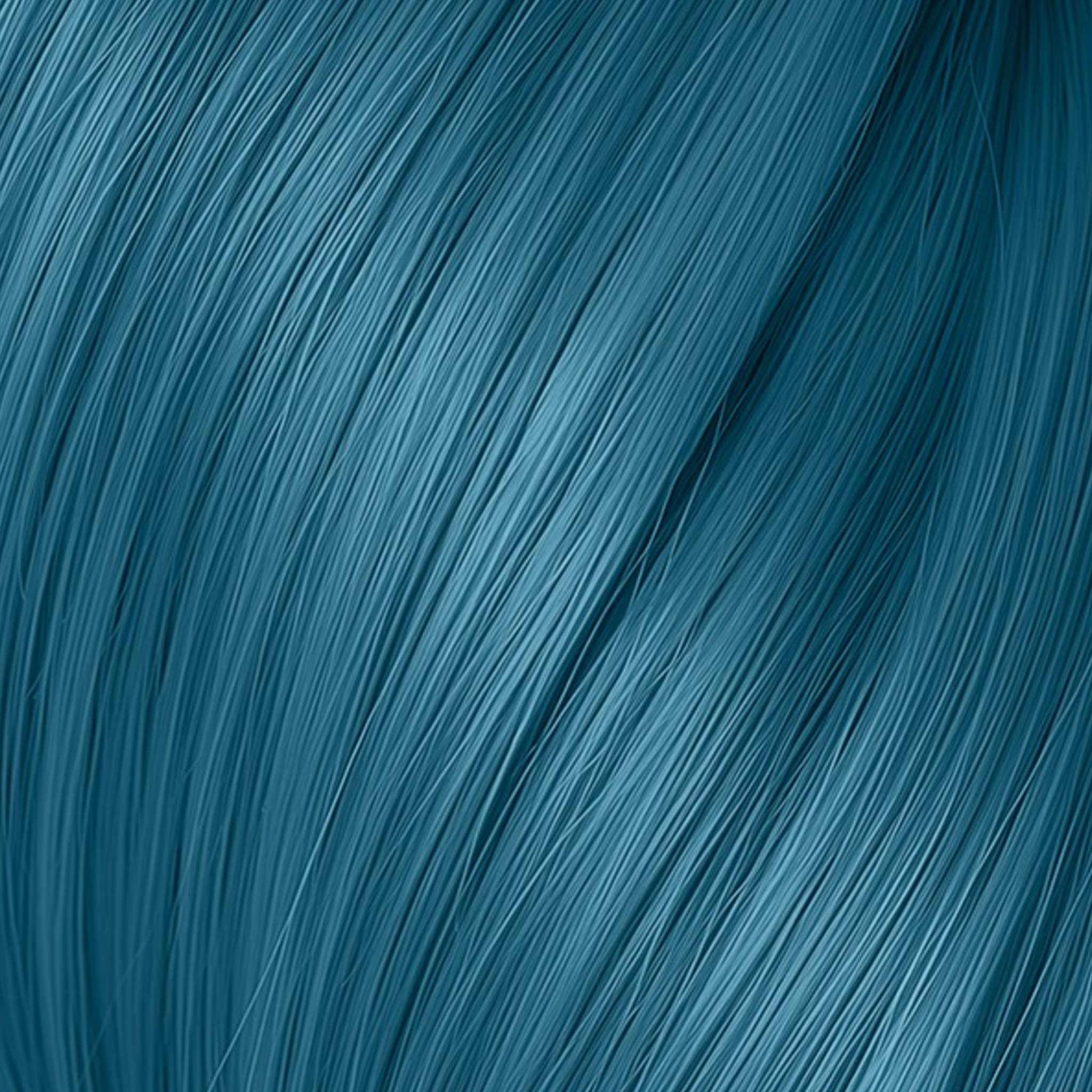 Ciocca Seiseta Keratin Fusion Crazy Turchese/60. 50/55cm - Extension Professionali per Capelli Cheratina