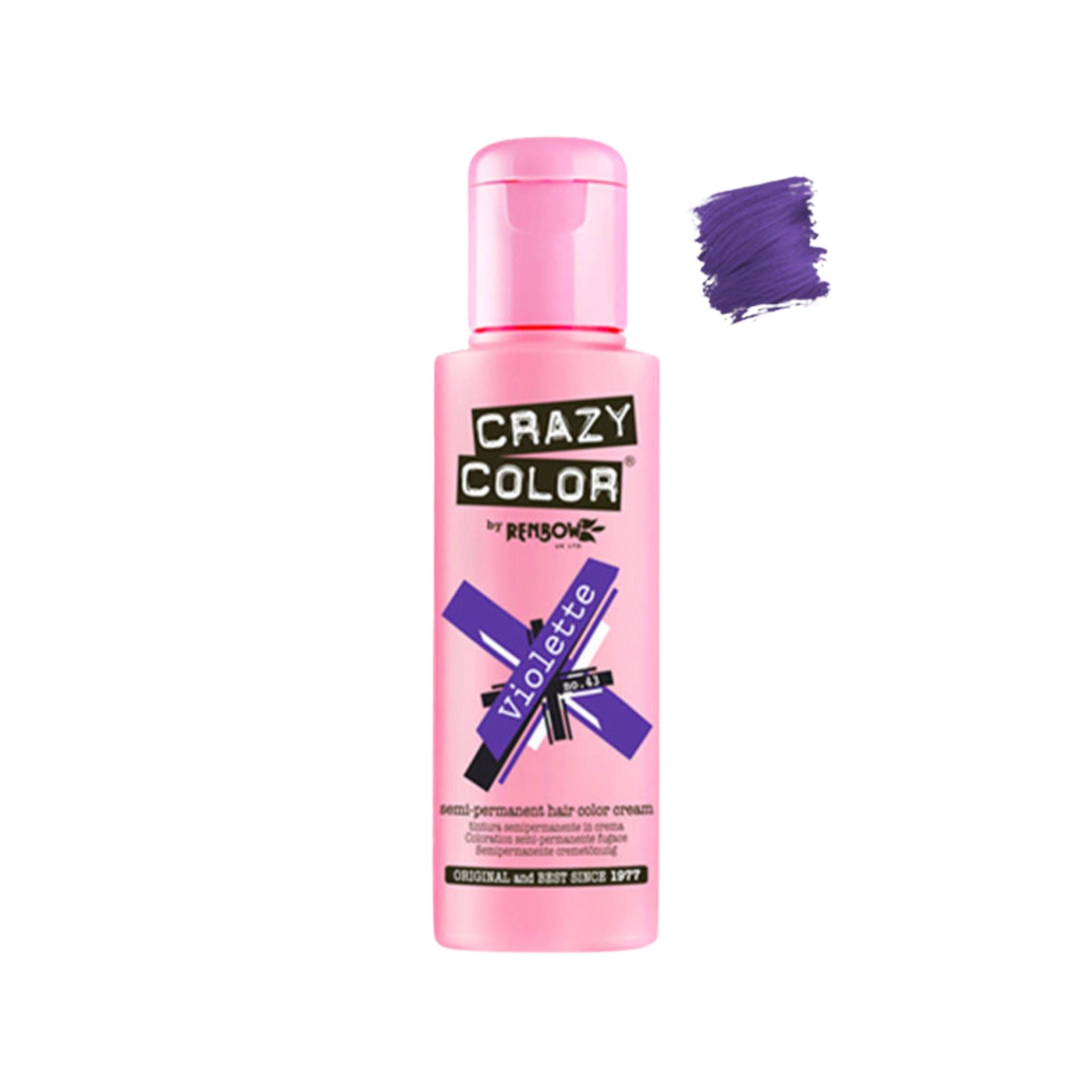 Crazy Color Semipermanente n.43 - Violette