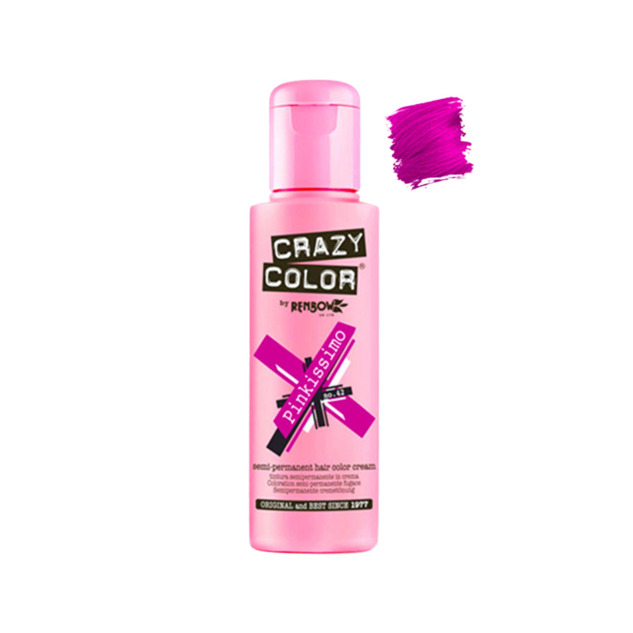 Crazy Color Semipermanente n.42 - Pinkissimo