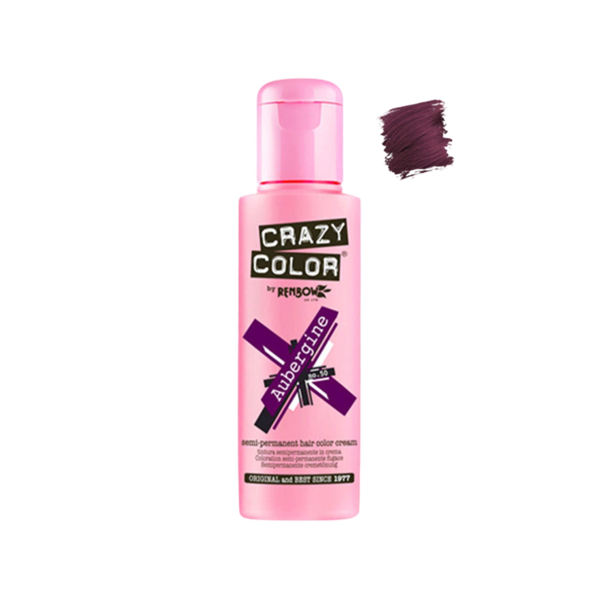 Crazy Color Semipermanente n.50 - Aubergine