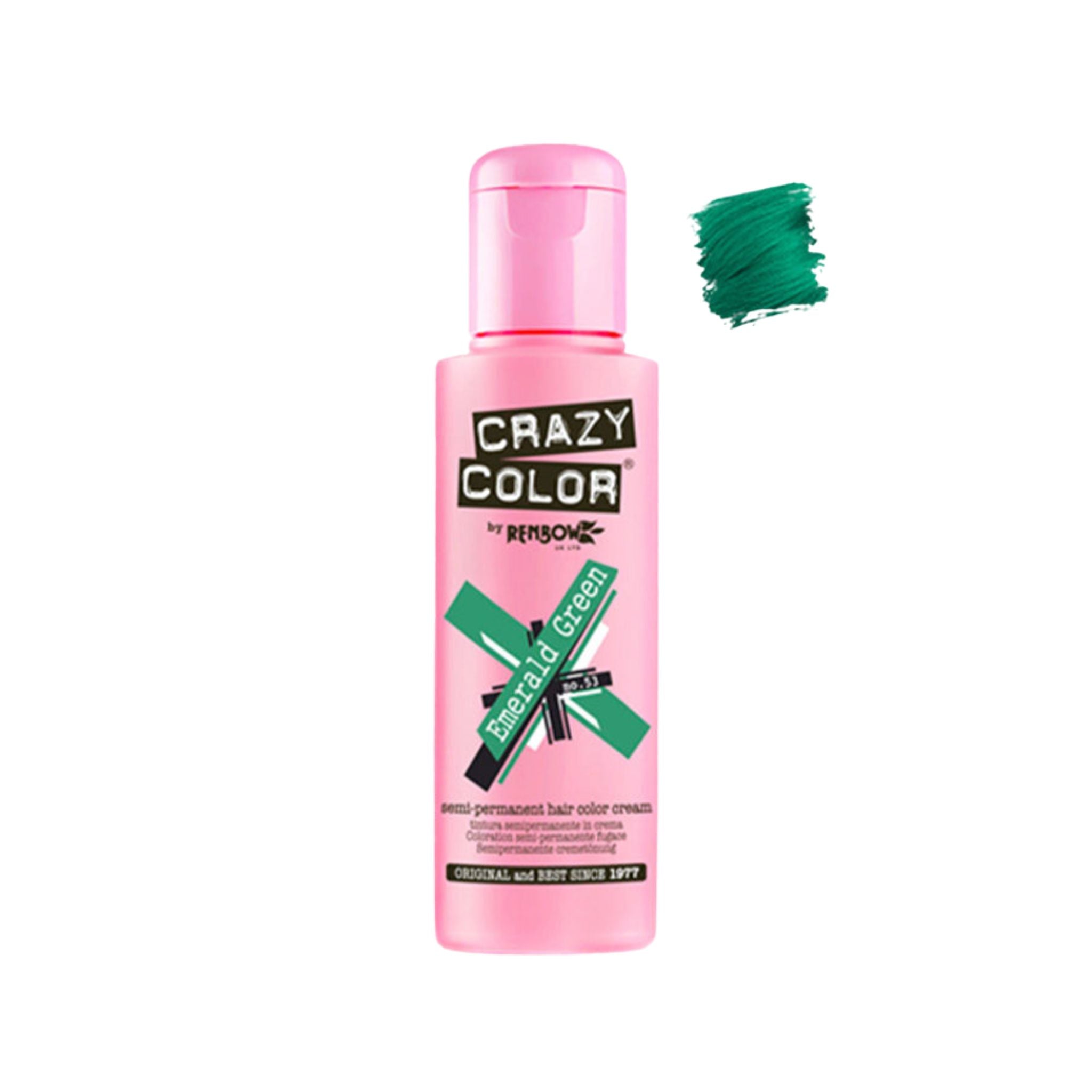Crazy Color Semipermanente n.53 - Emerald green