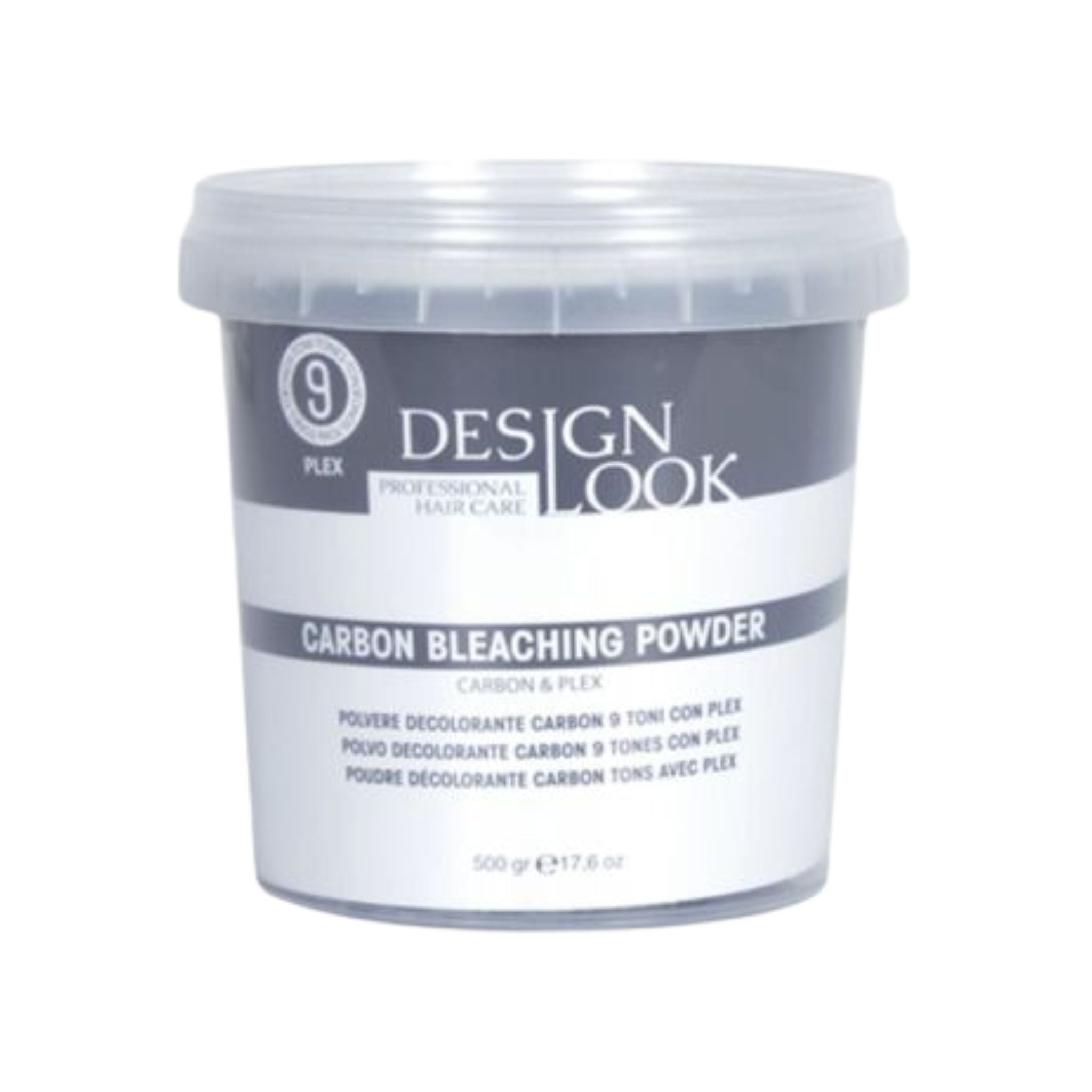 Design Look polvere decolorante carbon con plex 500ml