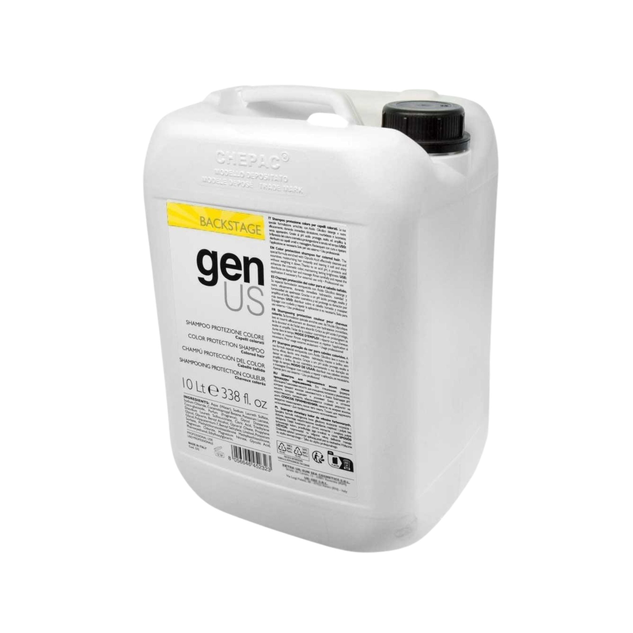 GenUs Backstage Shampoo Protezione Colore nel formato 10l.
