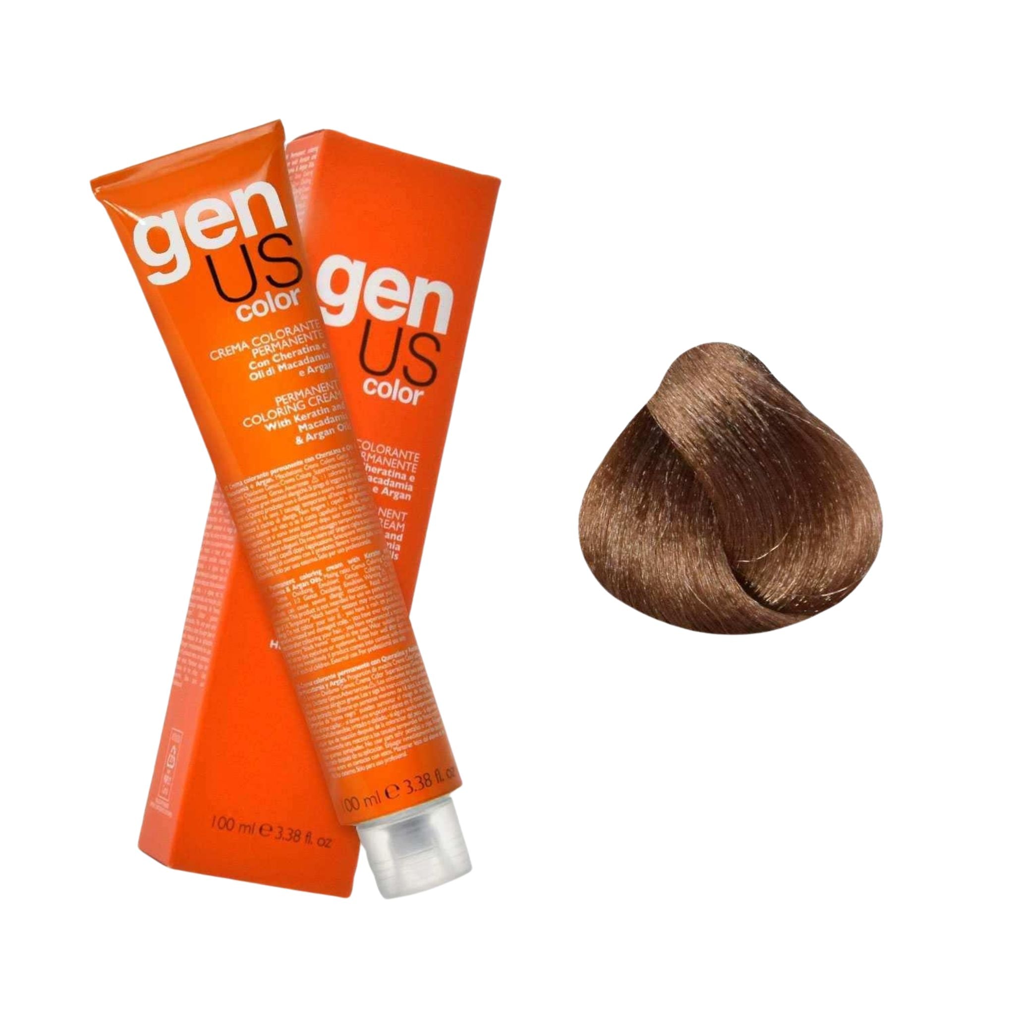 GenUs Color 9.32 Biondo Chiarissimo Beige - Crema Colorante Permanente in formato 100ml