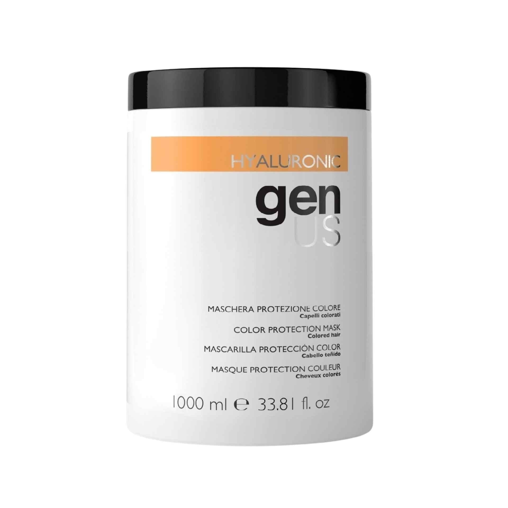 GenUs Hyaluronic Maschera Protezione Colore in formato 1000ml.
