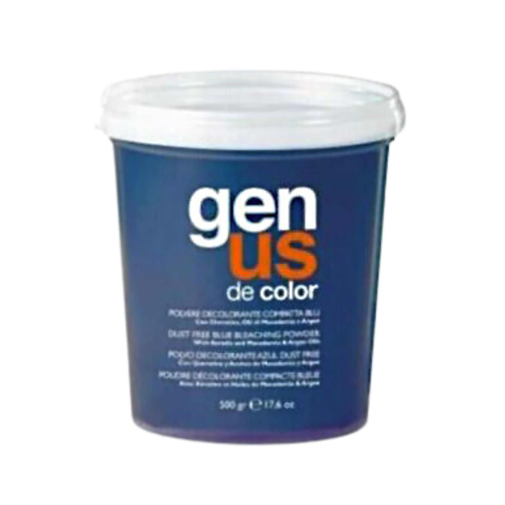 GenUs Polvere Decolorante Blu Compatta nel formato 500 gr.