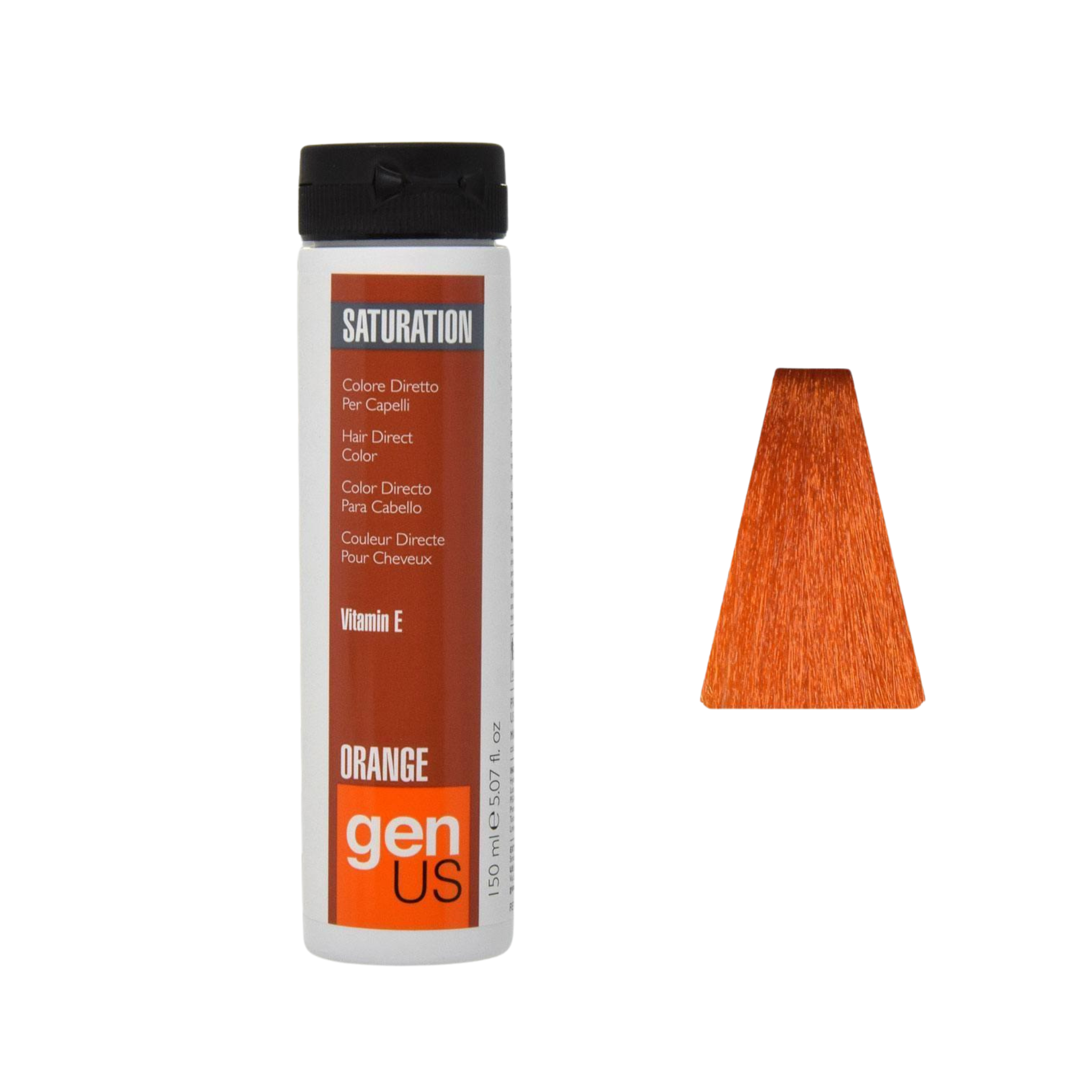 GenUs Saturation Orange Colore Diretto per Capelli in Gel nel formato 150ml.