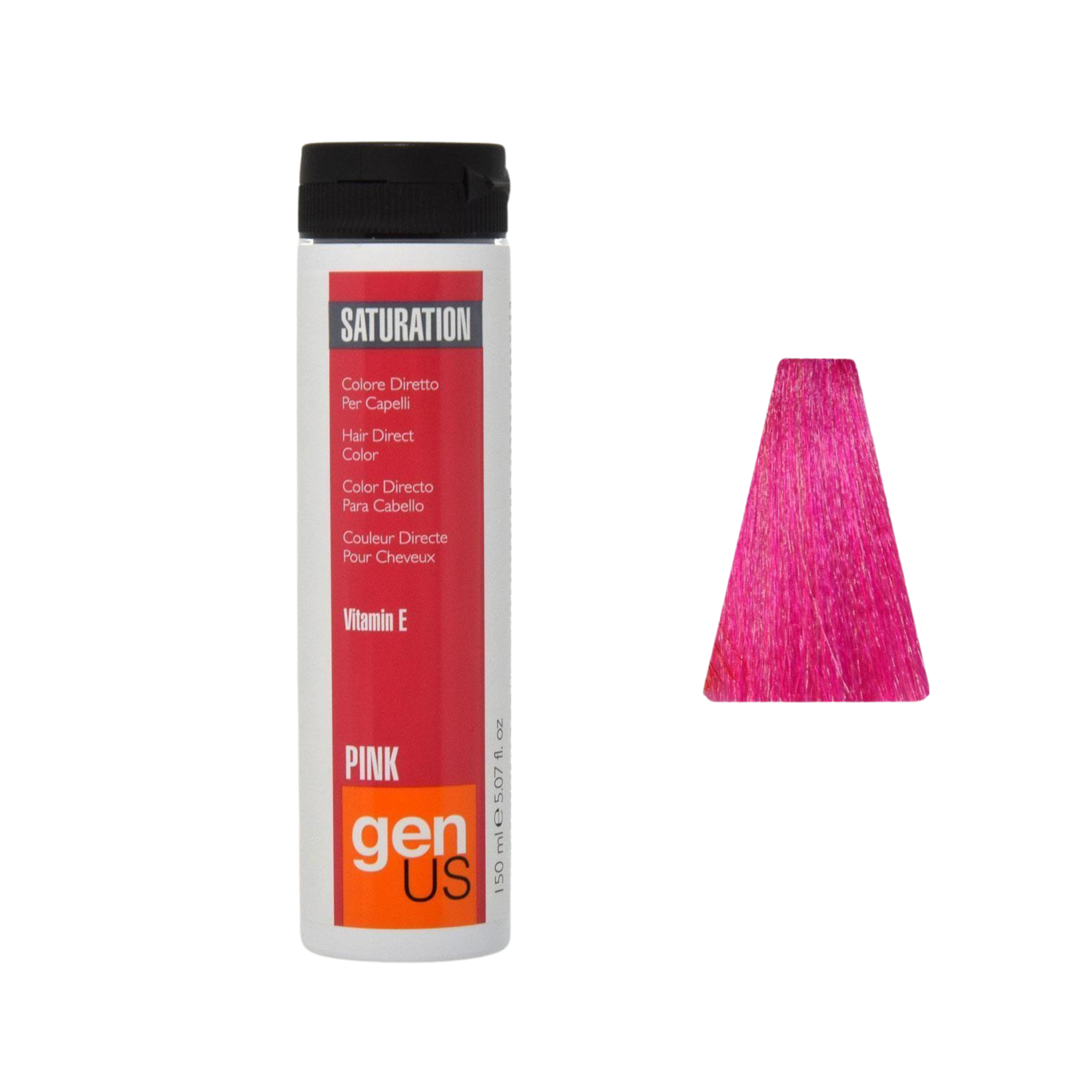 GenUs Saturation Pink Colore Diretto per Capelli in Gel - 150ml