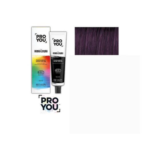 Revlon Proyou the color maker 3.22 castano scuro viola intenso 90 ml