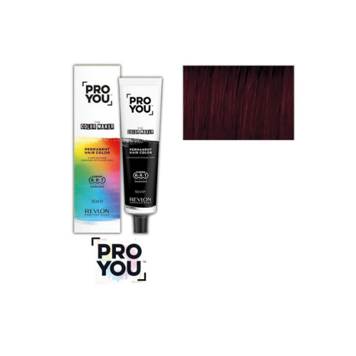 Revlon Proyou the color maker 4.6 castano medio rosso profondo 90 ml