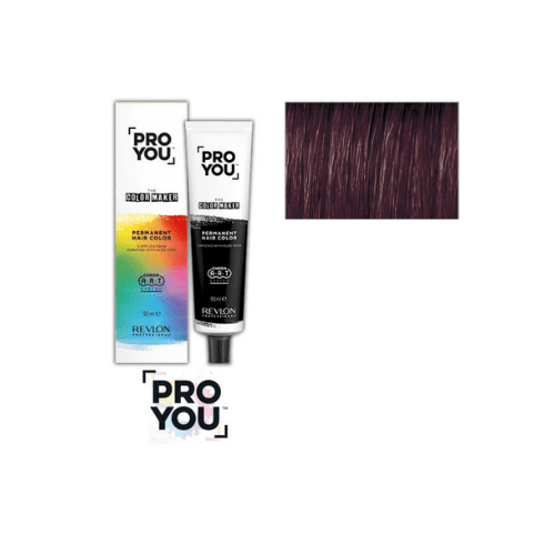 Revlon Proyou the color maker 4.65 castano medio rosso mogano 90 ml