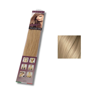 Seiseta Clip Easy 20. Biondo Ultra Chiarissimo 50/55cm - Extension Clip Professionali per Capelli