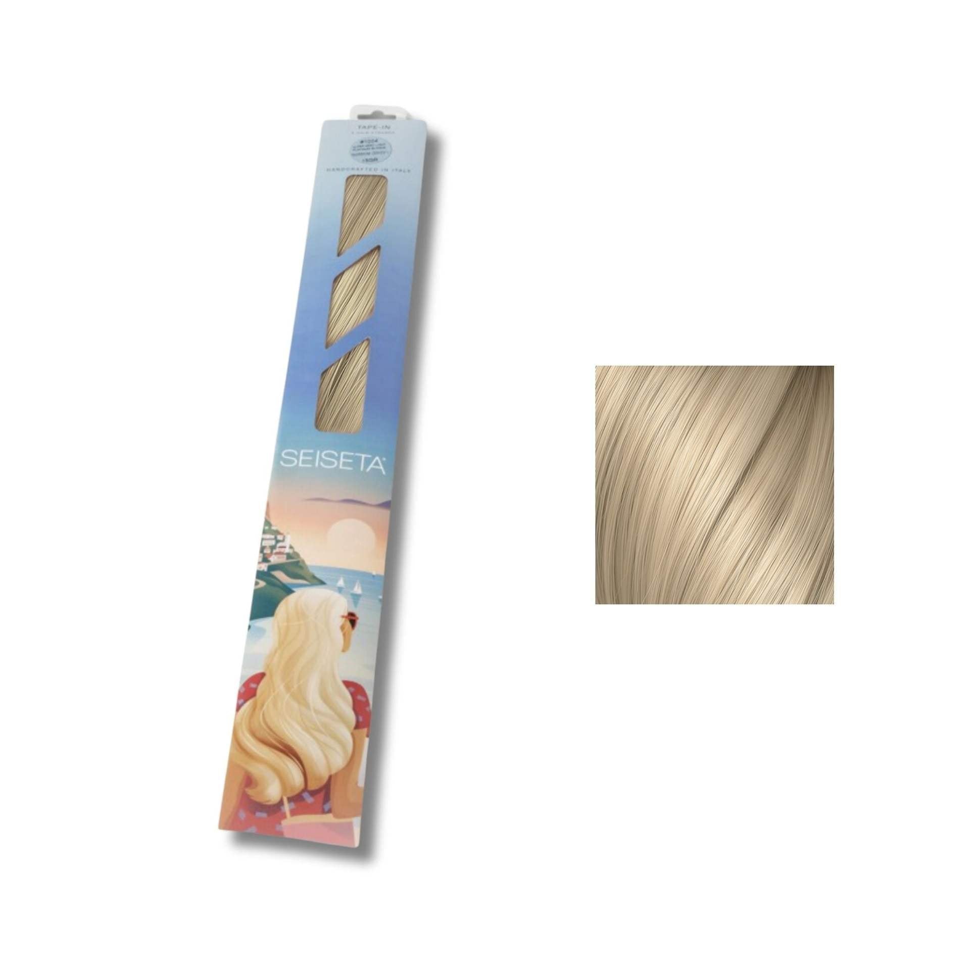 Seiseta Keratin Fusion Classic 1001. Biondo Platino - Extension Professionali per Capelli Cheratina