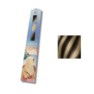 Seiseta Keratin Fusion Classic 18/24. Meches Biondo / Biondo Cenere 50/55 cm - Extension Professionali per Capelli Cheratina