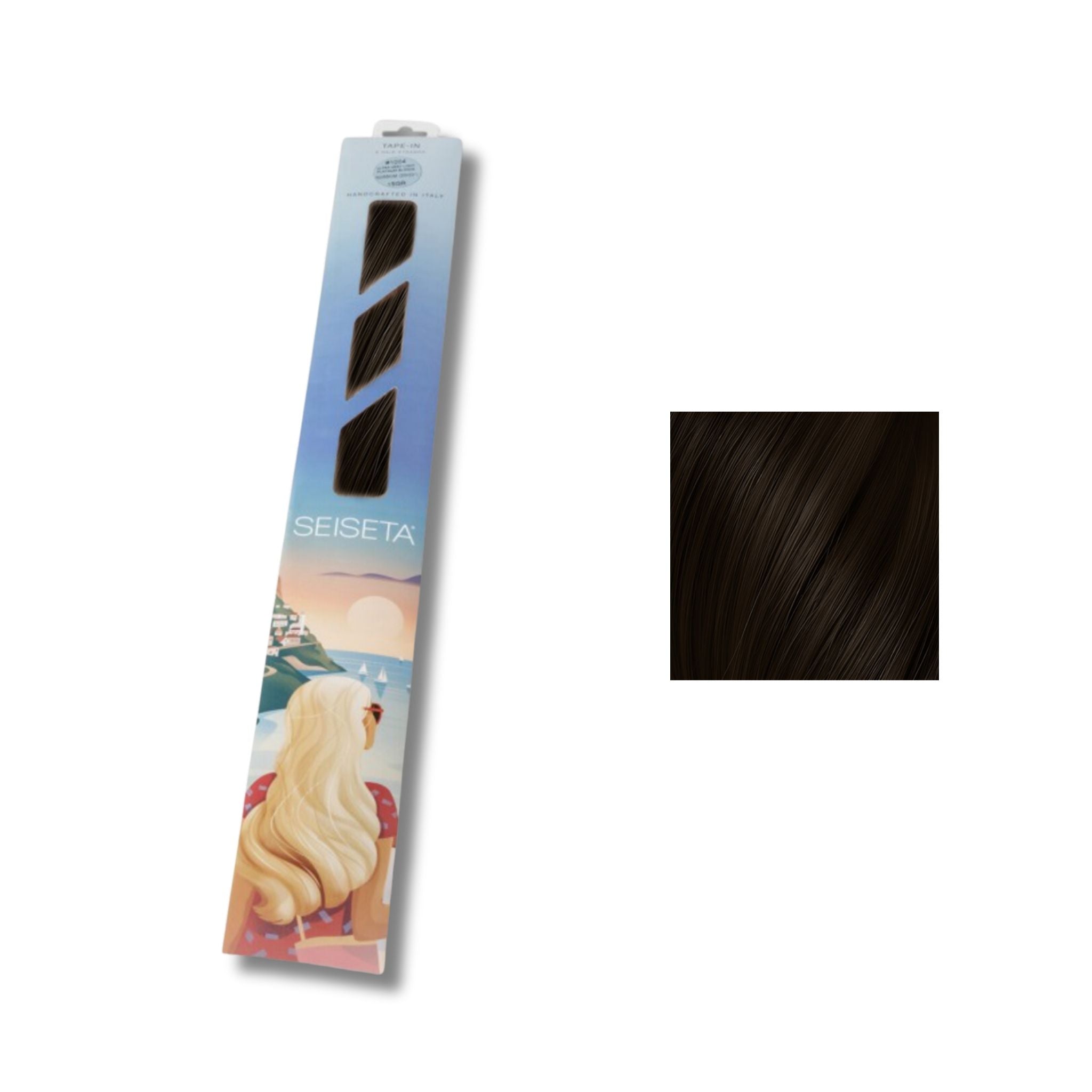 Seiseta Keratin Fusion Classic 4. Castano - Extension Professionali per Capelli Cheratina