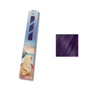 Seiseta Keratin Fusion Classic Crazy New Purple/64. 50/55cm - Extension Professionali per Capelli Cheratina