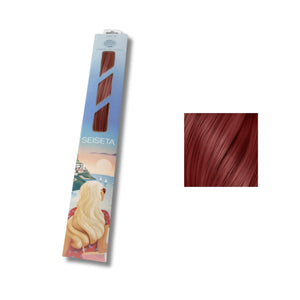 Seiseta Keratin Fusion Classic Crazy Rosso/66. 50/55cm - Extension Professionali per Capelli Cheratina