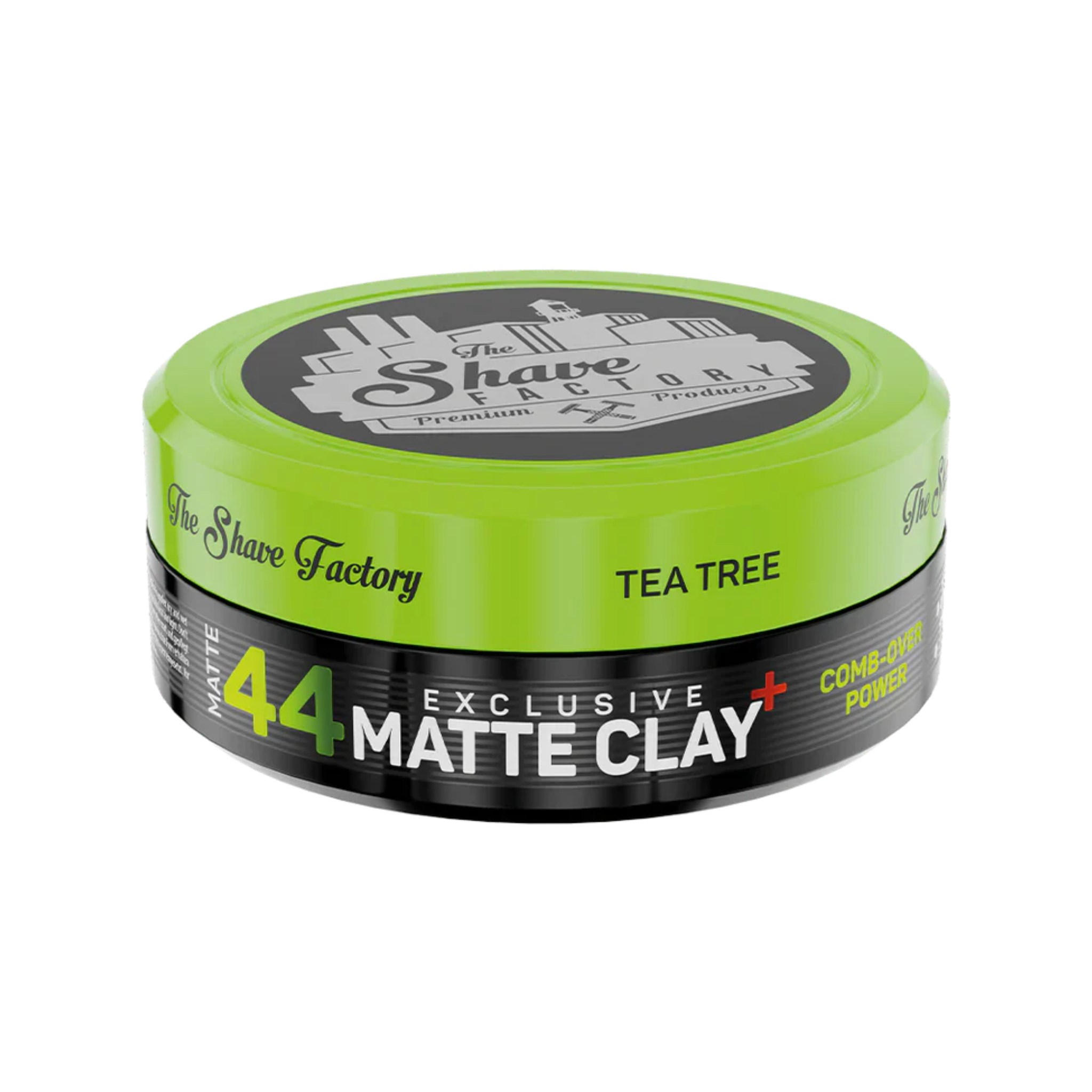 The Shave Factory - Premium matte clay 44 tea tree 150ml