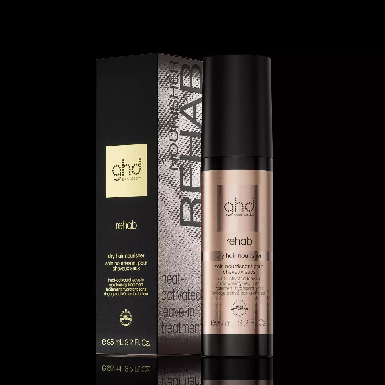 Ghd rehab dry hair nourisher - spray idradatante per capelli secchi