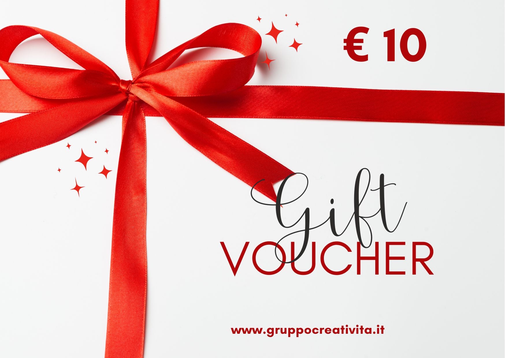 Gift Card di Gruppo Creatività da 10 euro