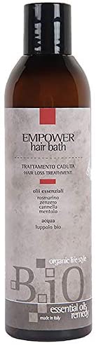 b.io empower hair bath shampoo trattamento anti caduta 250ml