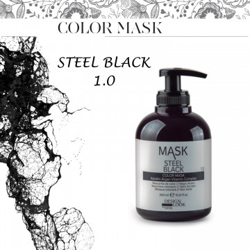 color mask steel black
