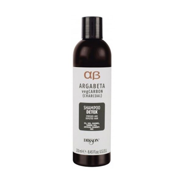 dikson argabeta vegcarbon shampoo detox 250ml