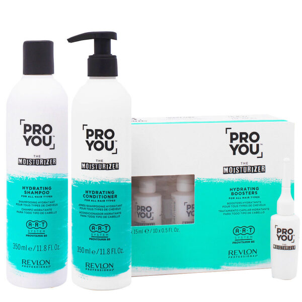 revlon pro you the moisturizer shampoo350ml conditioner350ml hydrating