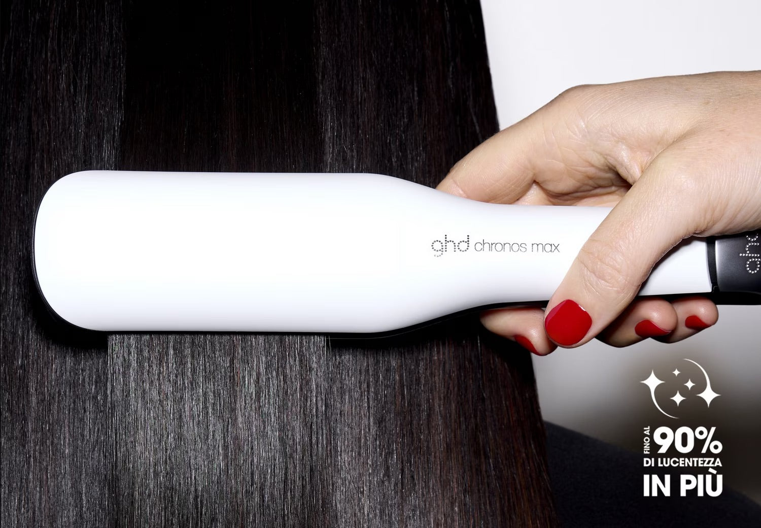GHD Chronos Max: la piastra ideale per capelli lunghi, folti e ricci