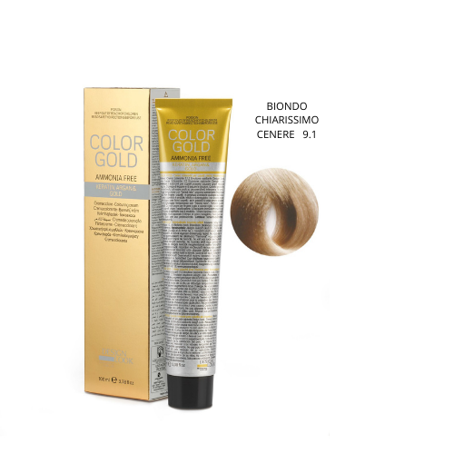 Desing look Color gold Keratin 9.1 Free Ammoniaca 100ml