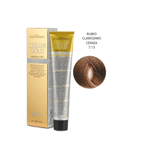 Desing look Color gold Keratin 7.13 Free Ammoniaca 100ml