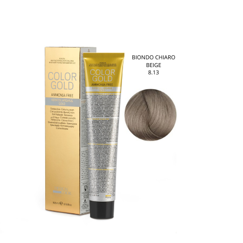 Desing look Color gold Keratin 8.13 Free Ammoniaca 100ml