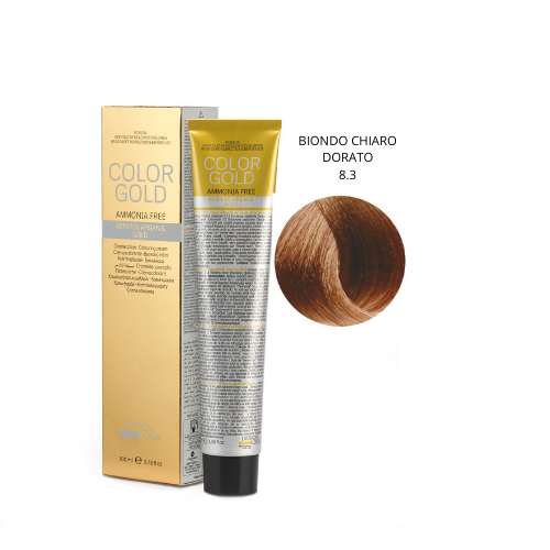 Desing look Color gold Keratin 8.3 Free Ammoniaca 100ml