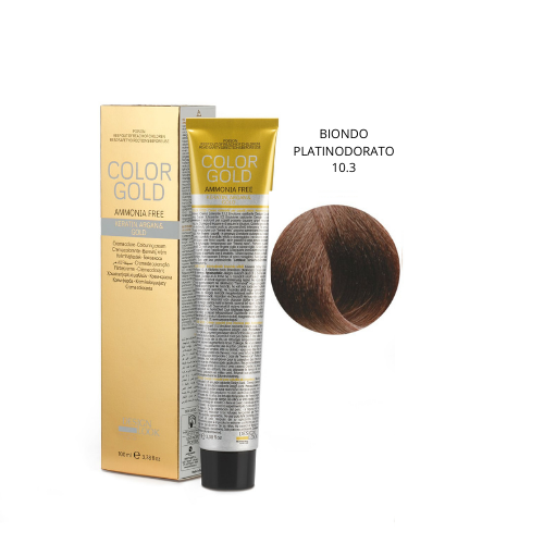 Color gold Keratin 6.34 Free Ammoniaca 100ml