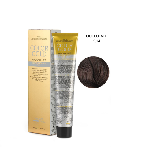 Desing look Color gold Keratin 5.14 Free Ammoniaca 100ml