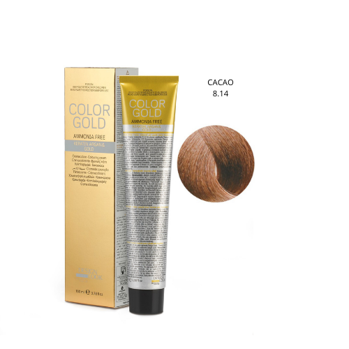 Desing look Color gold Keratin 8.14 Free Ammoniaca 100ml