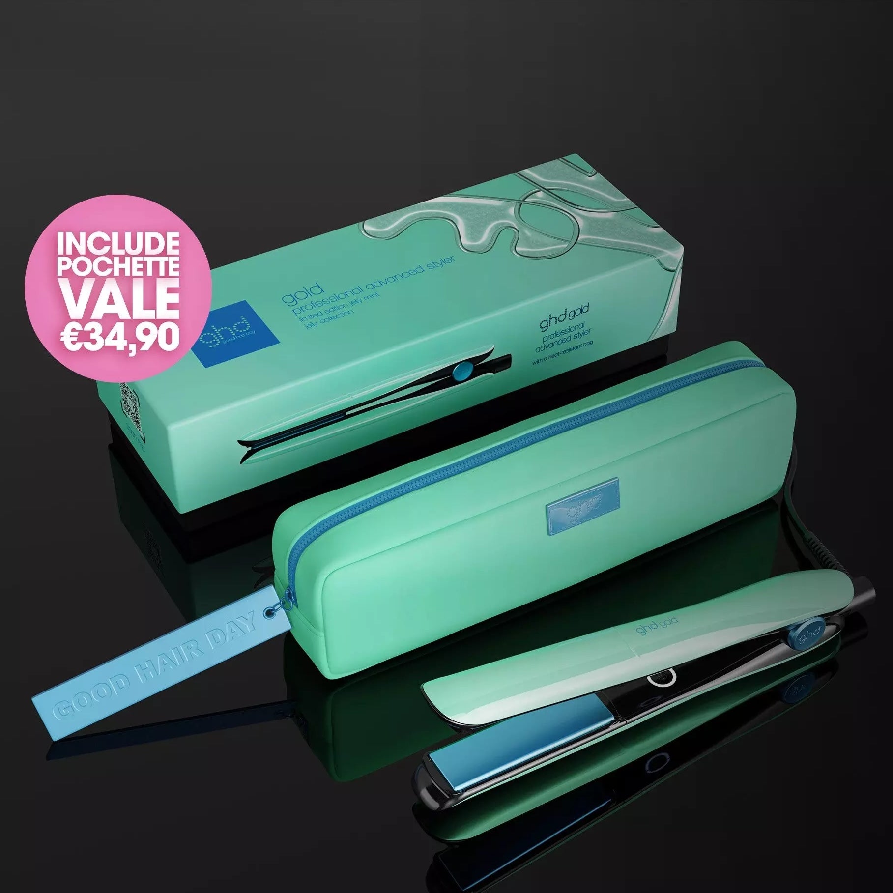 Piastra ghd Gold Collection Jelly (lamelle 26mm)