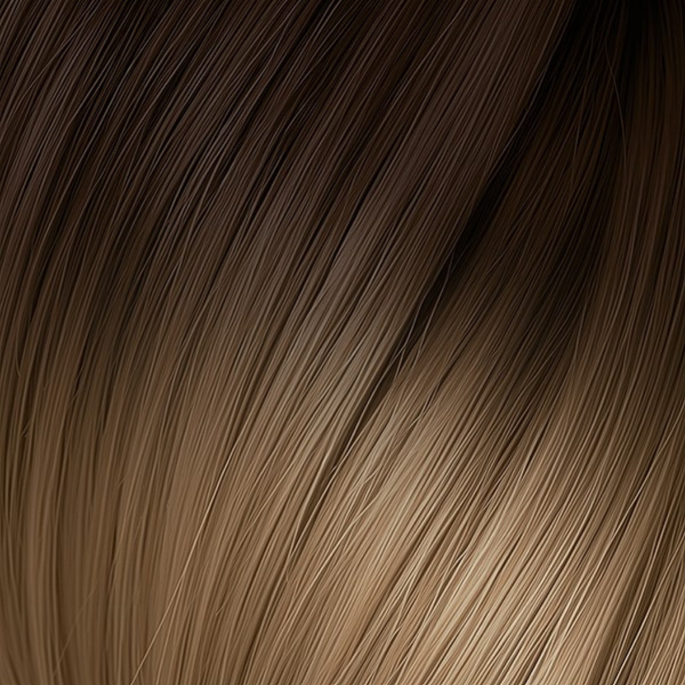 Seiseta Stickers Extension keratin #8/DB4 Rooted - Extension Professionali per Capelli Cheratina
