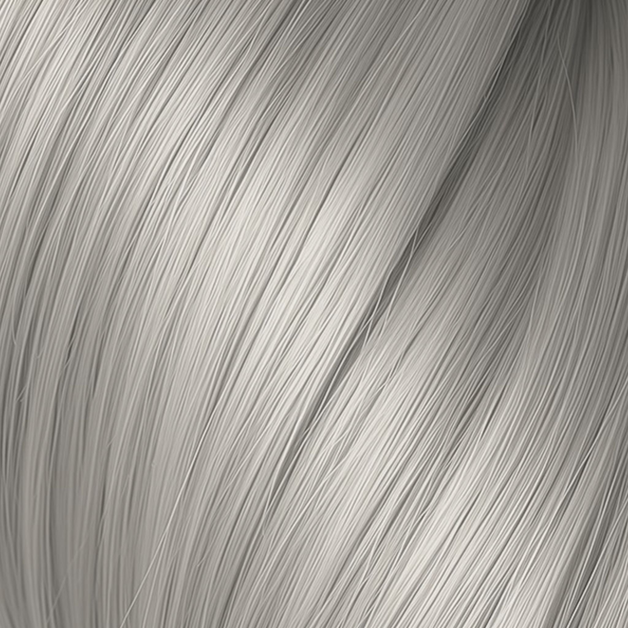Ciocca Seiseta Keratin Fusion Classic 1006. Argento 50/55cm - Extension Professionali per Capelli Cheratina